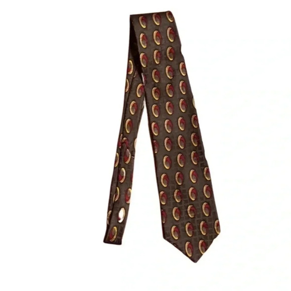 Oscar de la Renta Vintage Silk Tie - Picture 1 of 2
